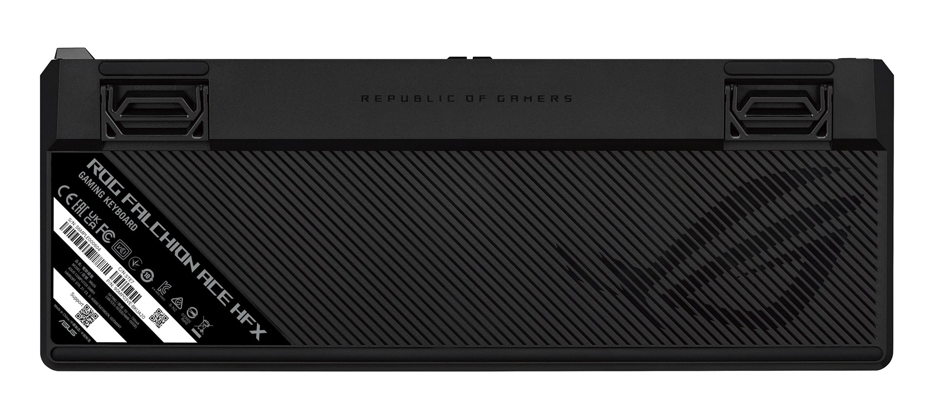 ASUS ROG Falchion Ace HFX Gaming keyboard Black Wired German (DE)