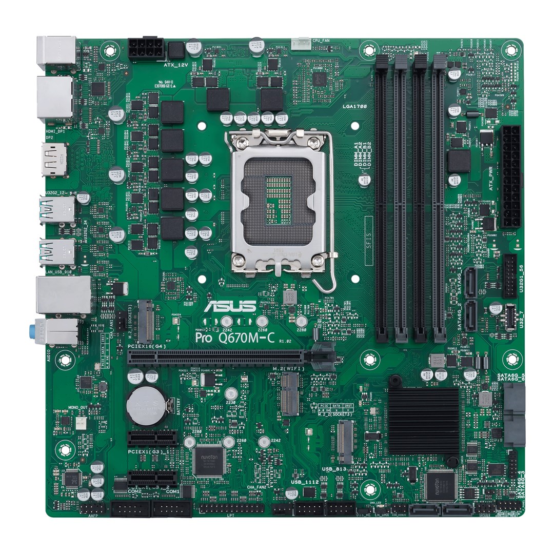 ASUS PRO Q670M-C-CSM Intel Q670 LGA 1700 micro ATX 90MB19E0-M2EAYC