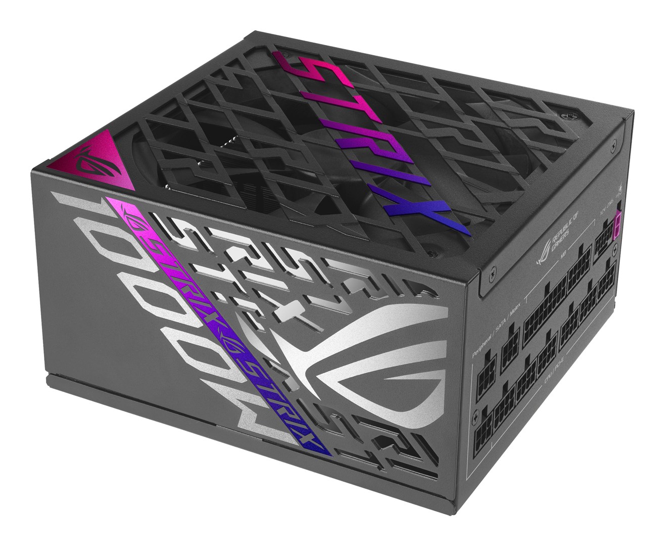 ASUS ROG STRIX-1000P-GAMING power supply unit 1000 W 20+4 pin ATX Black, Silver 90YE00W1-B0NA00 80 PLUS Platinum