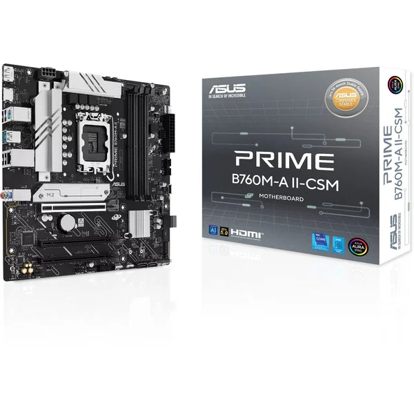 ASUS PRIME B760M-A II-CSM Motherboard 90MB1NG0-M0EAYC