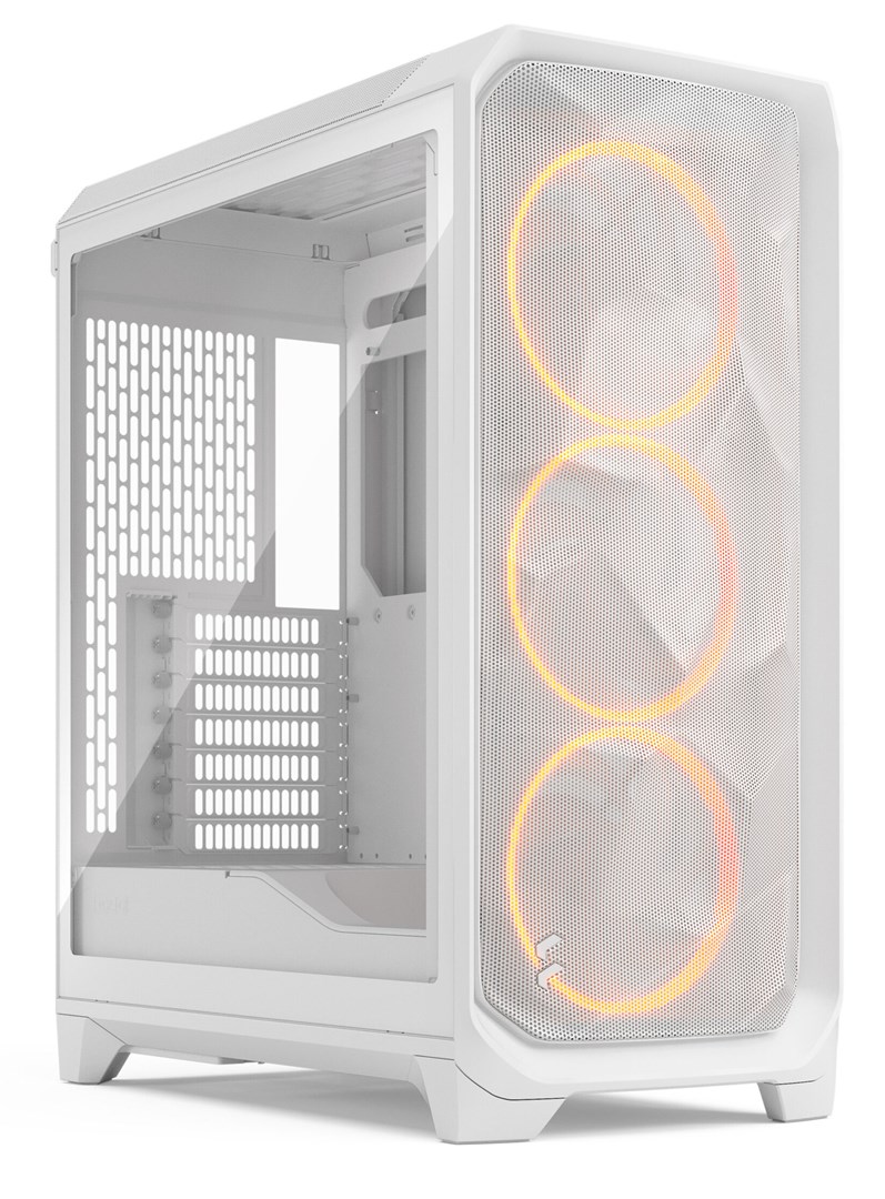 Fractal Design Meshify 3 RGB TG Clear Tint Computer case White E-ATX