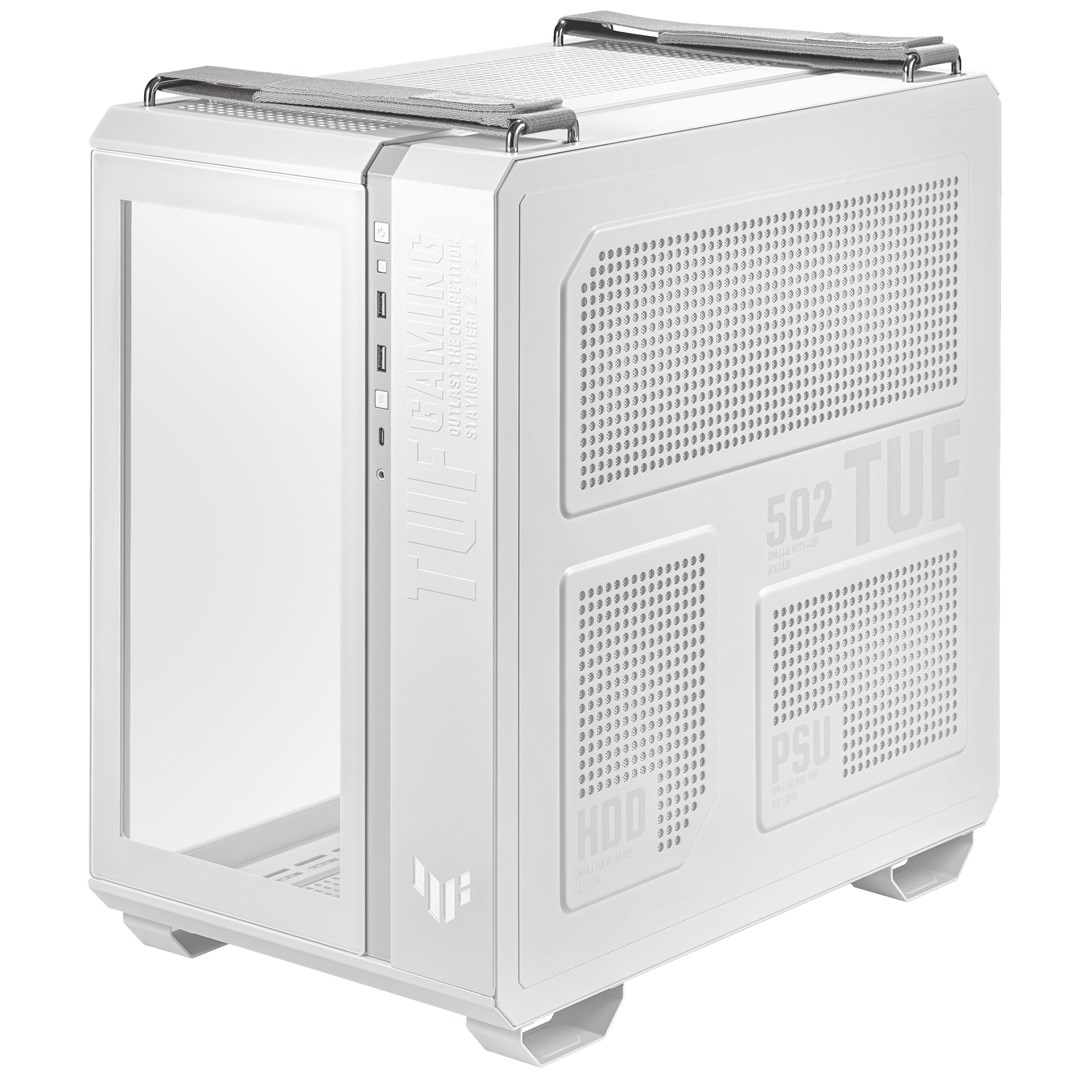ASUS TUF GAMING GT502 PLUS Computer case White PLUS ATX