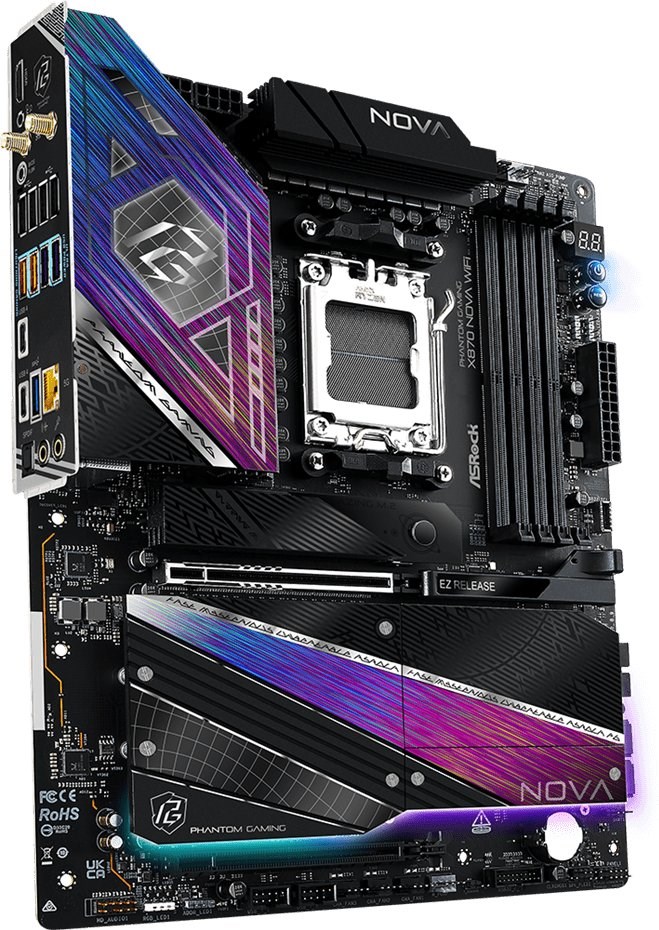 ASRock X870 NOVA WIFI Motherboard 90-MXBT2-A0UAYZ
