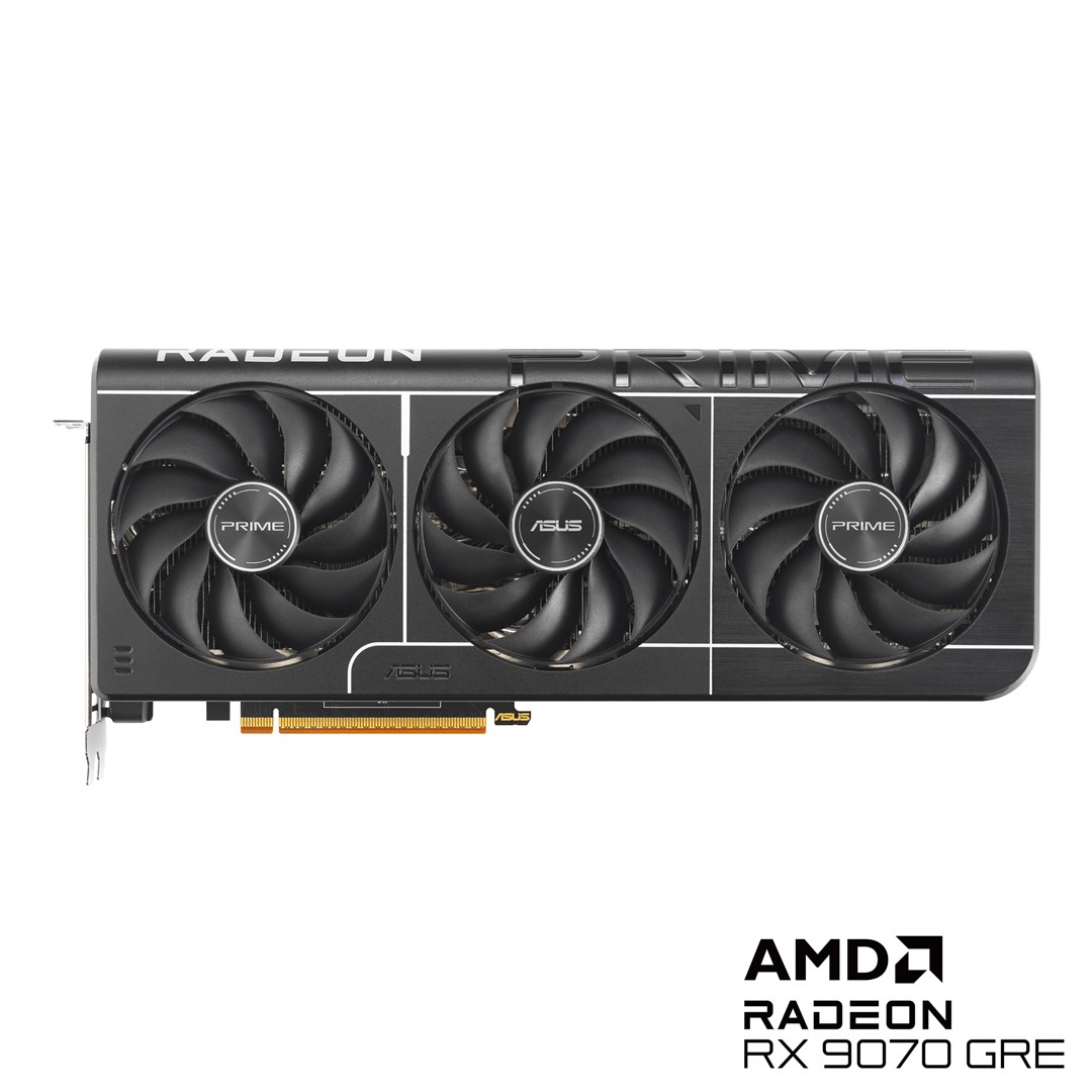 ASUS Prime -RX9070GRE-O12G AMD Radeon RX 9070 GRE 12 GB GDDR6 90YV0PP0-M0NA00 Multicolour
