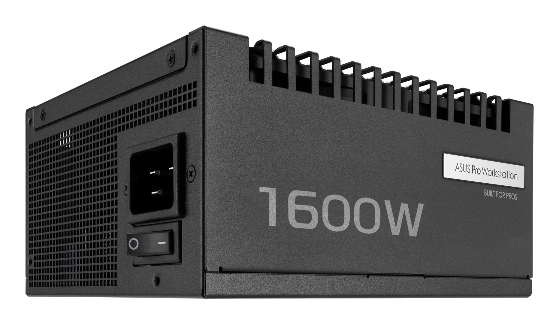 ASUS Pro WS 1600W Platinum power supply unit 20+4 pin ATX Black 90YE00Z2-B0NA00 80 PLUS Platinum 1600 W