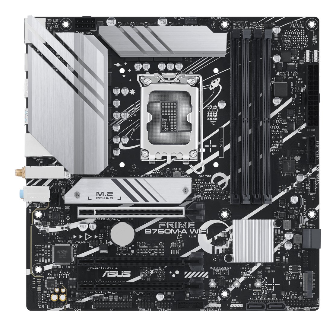 ASUS PRIME B760M-A WIFI Motherboard 90MB1EL0-M1EAY0