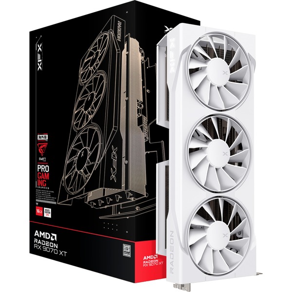 XFX Radeon RX 9070 XT Swift Graphics card RX-97TSWF3W9