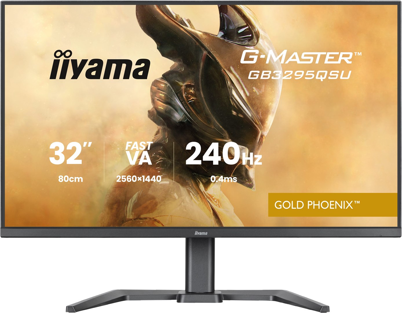 iiyama G-MASTER GB3295QSU-B1 computer monitor 80 cm (31.5") 2560 x 1440 pixels Quad HD LED Black VA 240 Hz 2560x1440