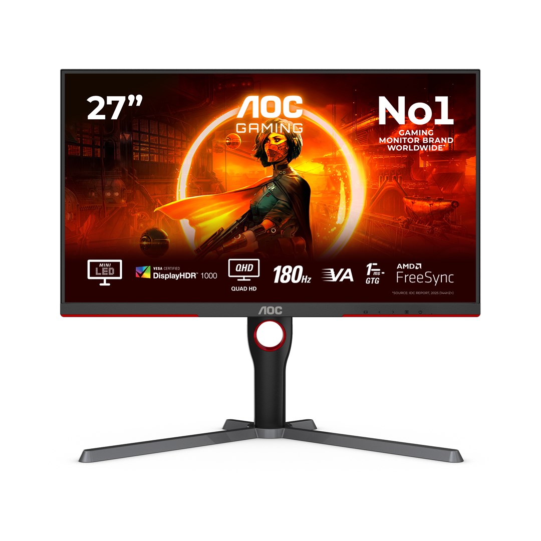 AOC AGON Q27G3XMN/BK Gaming monitor