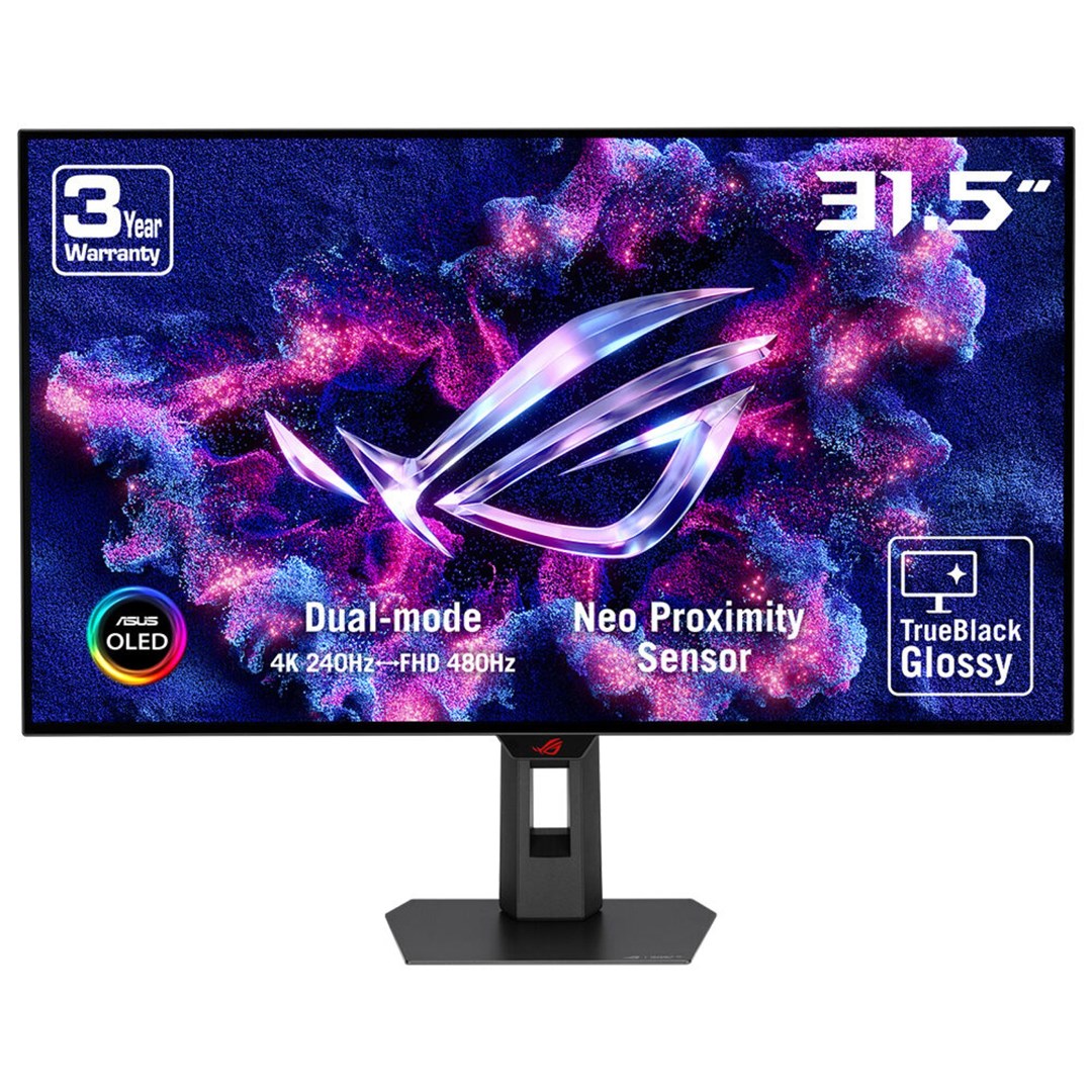 ASUS ROG Strix XG32UCWMG computer monitor 80 cm (31.5") 3840 x 2160 pixels 4K Ultra HD OLED Black 90LM0BW0-B01371 WOLED 240 Hz 3840x2160
