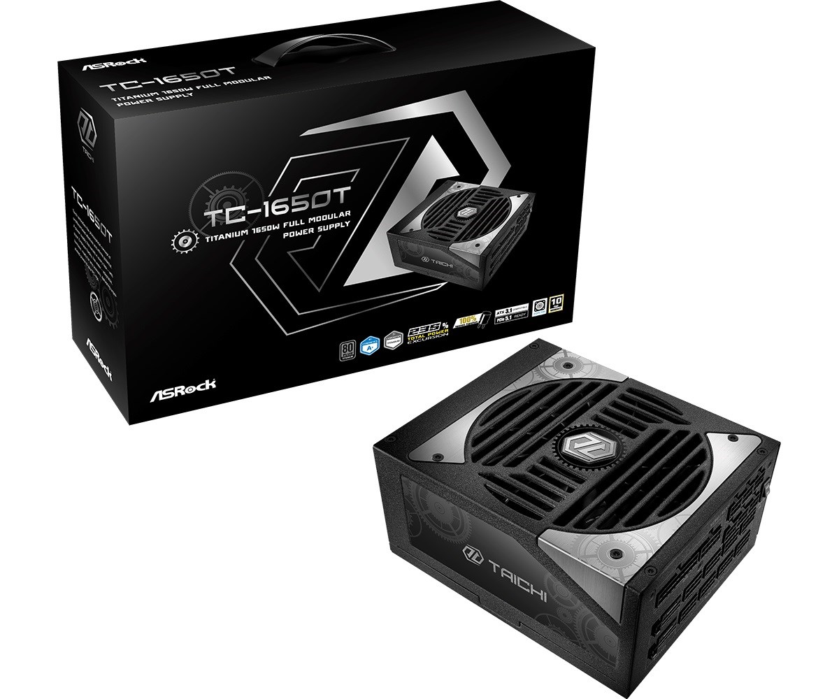 ASRock Taichi TC-1650T PC power supply 90-UXT165-TFEAAB