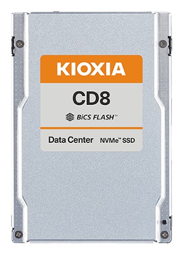 Kioxia CD8-V 800 GB 2.5" PCI Express 4.0 NVMe BiCS FLASH TLC KCD8XVUG800G Internal storage drive