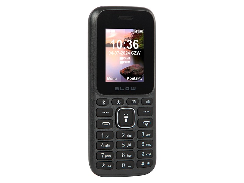 BLOW P18D Feature Phone 2G Black (75-031#)