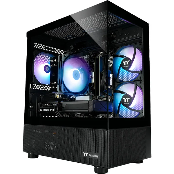 Thermaltake FTW A-Line Air 5060 Gaming PC 500 GB 16 GB RAM AMD Ryzen 7 5700X NVIDIA GeForce RTX 5060 Windows 11 Pro SSD