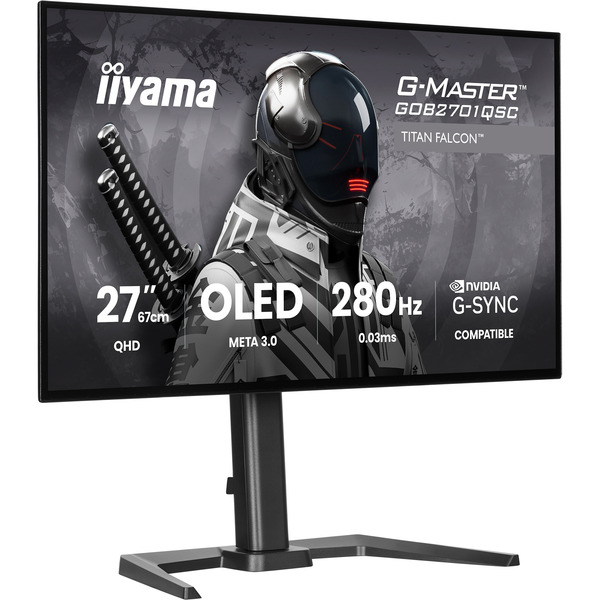 iiyama G-Master GOB2701QSC-B1 OLED Gaming monitor
