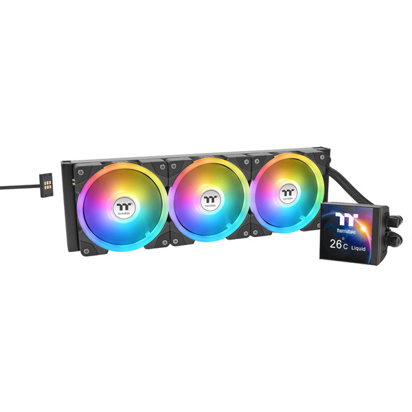 Thermaltake MAGFloe 420 Ultra ARGB Sync AIO Liquid Cooler Liquid cooling system Ultra CL-W451-PL14SW-A All-in-one liquid cooler