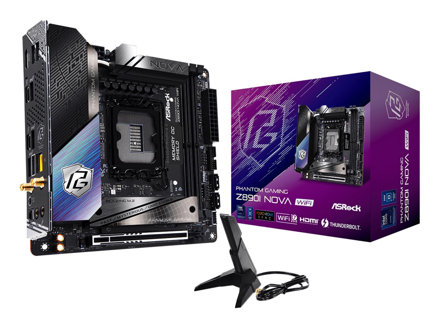 ASRock Z890I NOVA WIFI Motherboard 90-MXBPN0-A0UAYZ