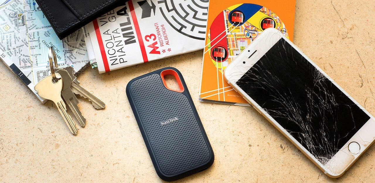 SanDisk Extreme Portable SSD V2 2 TB External SSD 2048 GB
