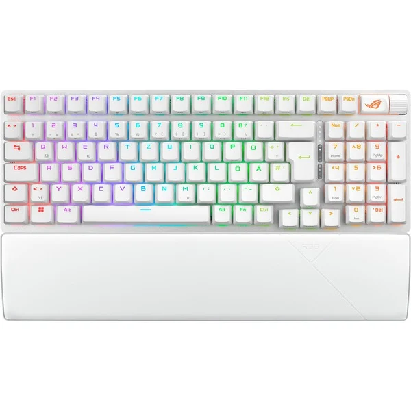 ASUS ROG Strix Scope II 96 Gaming keyboard White Wireless German (DE)