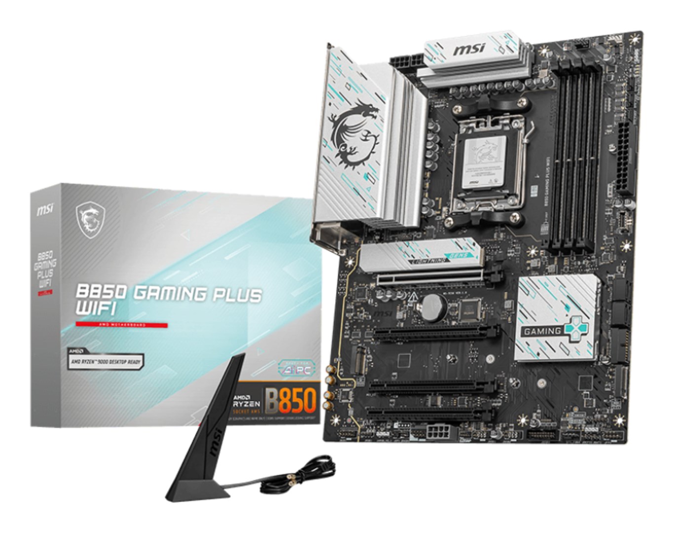 MSI B850 GAMING PLUS WIFI Motherboard 7E56-001R