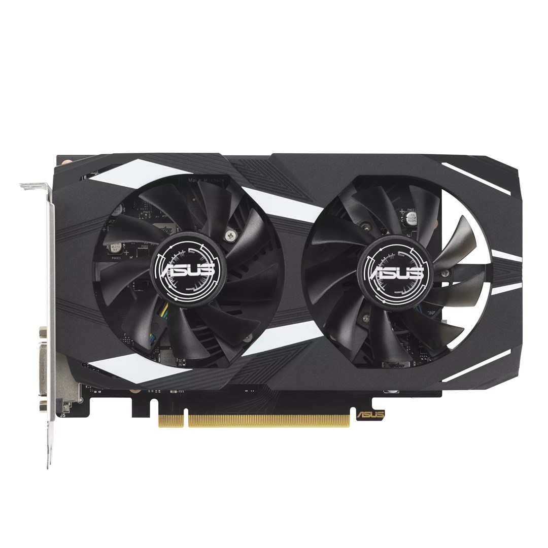 ASUS Dual -RTX3050-O6G NVIDIA GeForce RTX 3050 6 GB GDDR6 90YV0K60-M0NA00 Black