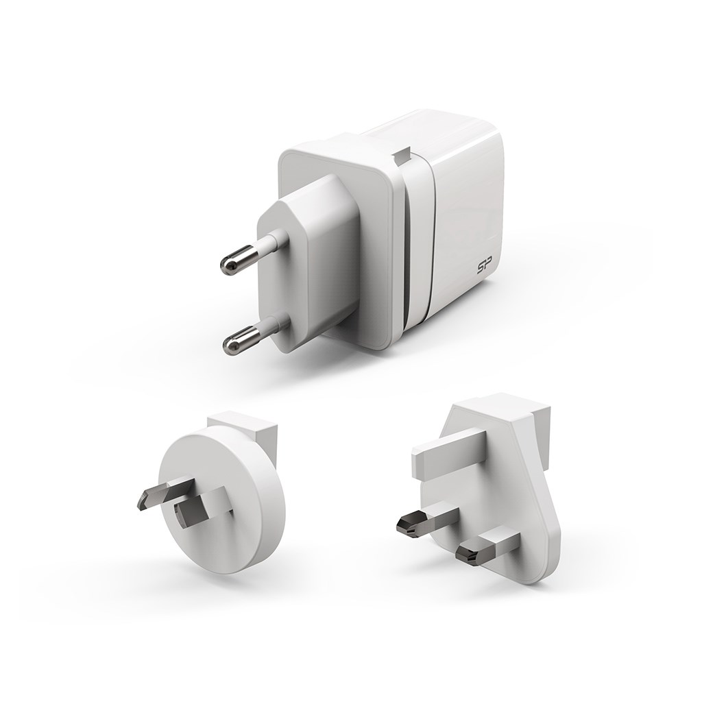 Silicon Power Boost Charger QM16 Universal White AC Fast charging Indoor SP20WASYQM162PAW