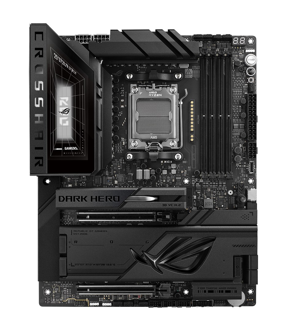 ASUS ROG CROSSHAIR X870E DARK HERO AMD X870E Socket AM5 ATX 90MB1NT0-M0EAY0 DDR5