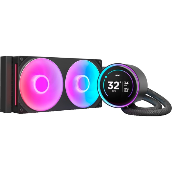 NZXT Kraken Elite 240 RGB 240 mm Liquid cooling system RL-KR24E-B2 All-in-one liquid cooler
