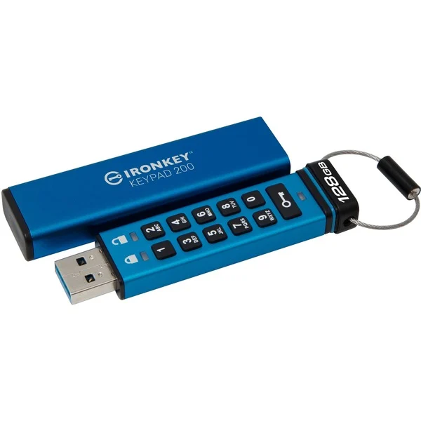 Kingston IronKey Keypad 200 128 GB USB flash drive IKKP200/128GB