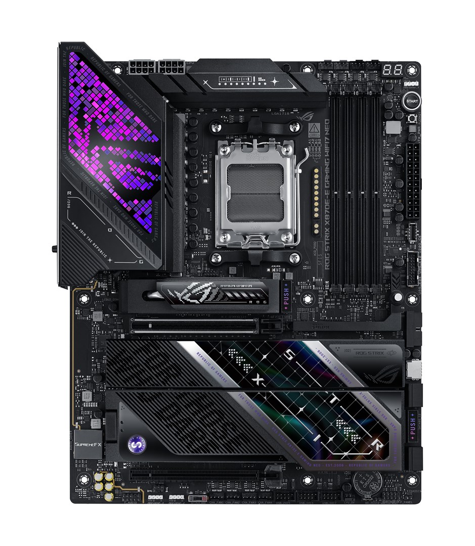ASUS ROG STRIX X870E-E GAMING WIFI7 NEO AMD X870E Socket AM5 ATX 90MB1P20-M0EAY0 DDR5