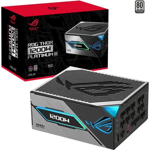 ASUS ROG Thor 1200W Platinum III PC power supply 90YE00V2-B0NA00