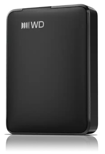 WD Western Digital Elements Portable (USB-C) external hard drive 1 TB 2.5" USB Type-C 3.2 Gen 1 (3.1 Gen 1) Black WDBLSS0050BBK-WESN