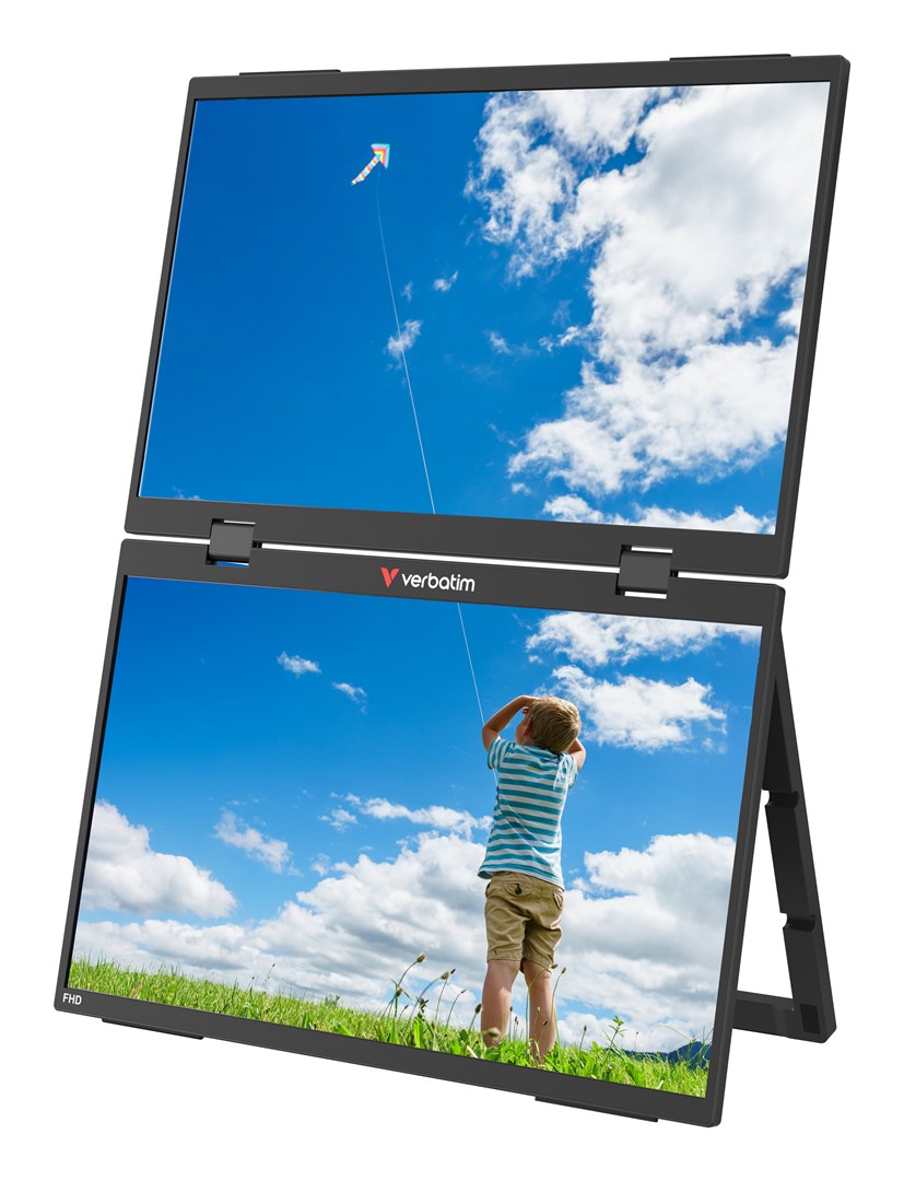 Verbatim Dualer tragbarer Monitor 15,6″ (32403) LED monitor
