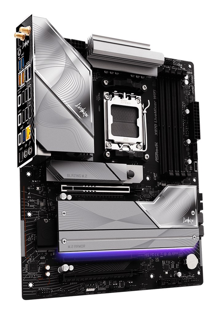 Asrock X870 LiveMixer WiFi AMD X870 Socket AM5 ATX