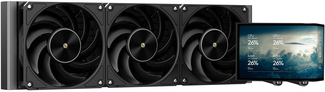 Krux HydroArc 360 Water Cooling System KRXE010 White All-in-one liquid cooler