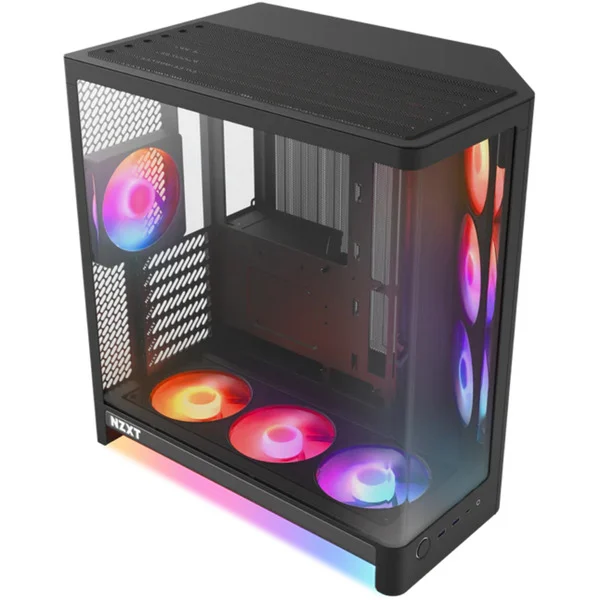NZXT H6 RGB+ ( 2026 ) All Black Computer case CC-H62FB-P1