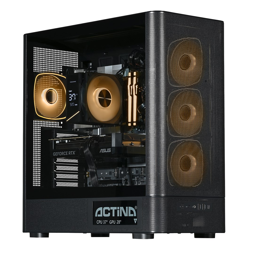 Actina PC Intel Core Ultra 5 250KF Plus 32 GB DDR5-SDRAM 1 TB SSD NVIDIA GeForce RTX 5070 Midi Tower Black KOMACNGIP0626