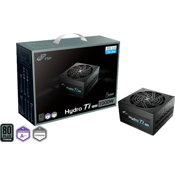 FSP Hydro Ti PRO 1000W PC power supply PPA10A3807