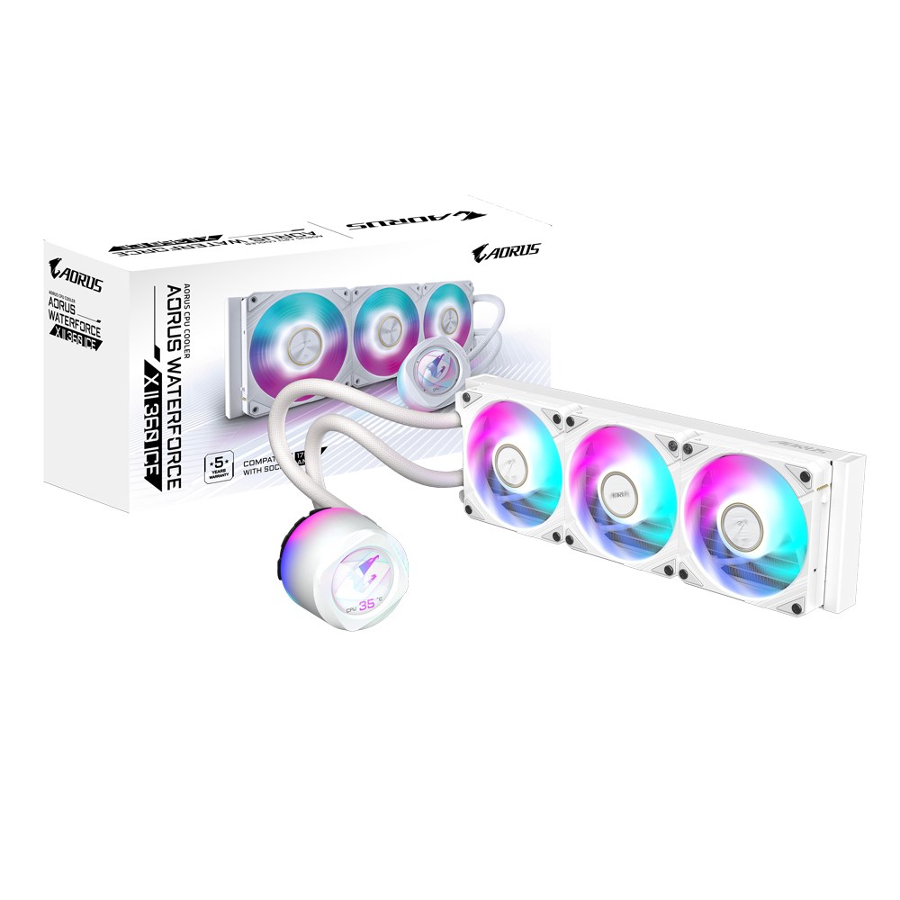 GIGABYTE AORUS WATERFORCE X II 360mm ICE Liquid cooling system All-in-one liquid cooler