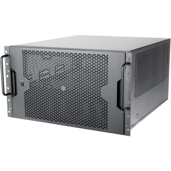 SilverStone SST-RM61-312 Rack computer case Black ATX / E-ATX / Mini ITX / SSI-CEB / SSI-EEB / Micro ATX