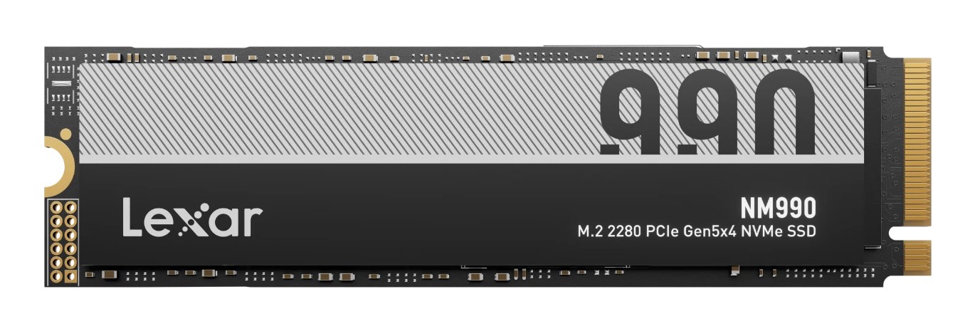 Lexar NM990 1 TB M.2 PCI Express 5.0 NVMe LNM990X001T-RNNNG Internal storage drive