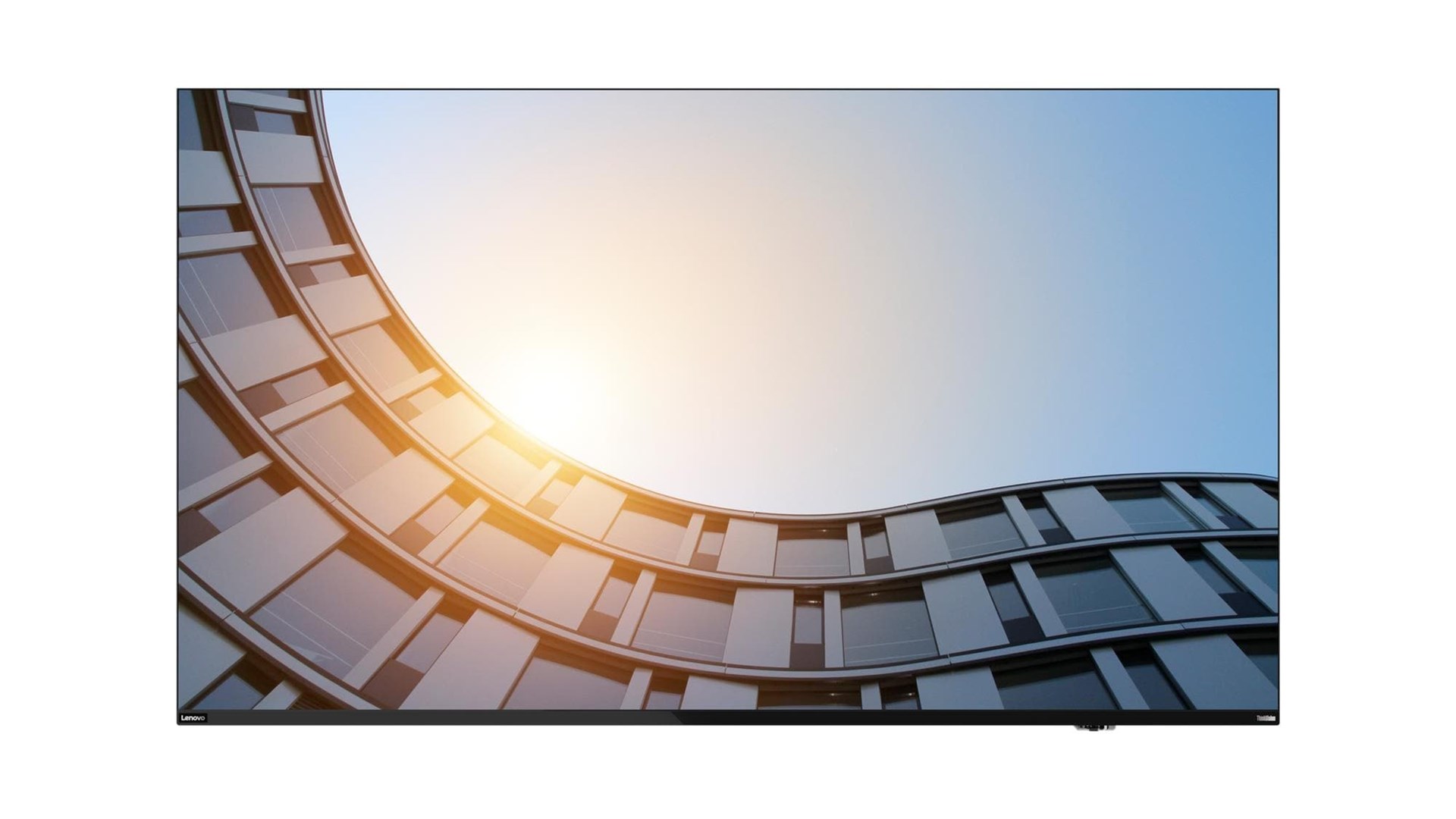 Lenovo ThinkVision E65 LFD computer monitor 163.8 cm (64.5") 3840 x 2160 pixels 4K Ultra HD LCD Black 64ACGAT1EK