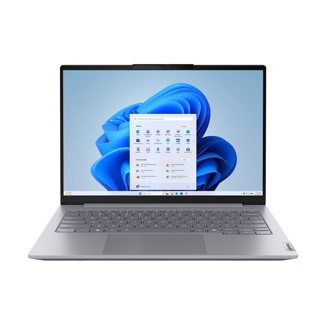 Lenovo ThinkBook 14 G8 IAL Intel Core Ultra 7 255H Laptop 35.6 cm (14") WUXGA 16 GB DDR5-SDRAM 512 GB SSD Wi-Fi 6E (802.11ax) Windows 11 Pro English Grey 21SJ0089PB 16 GB RAM