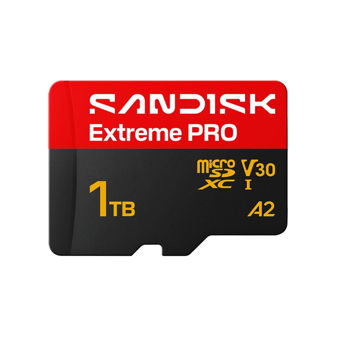 SanDisk Extreme Pro microSD UHS-I 1TB MicroSD 250MB/s (Read) / 170MB/s (Write) SDSQXCJ-1T00-GS6MA microSDXC