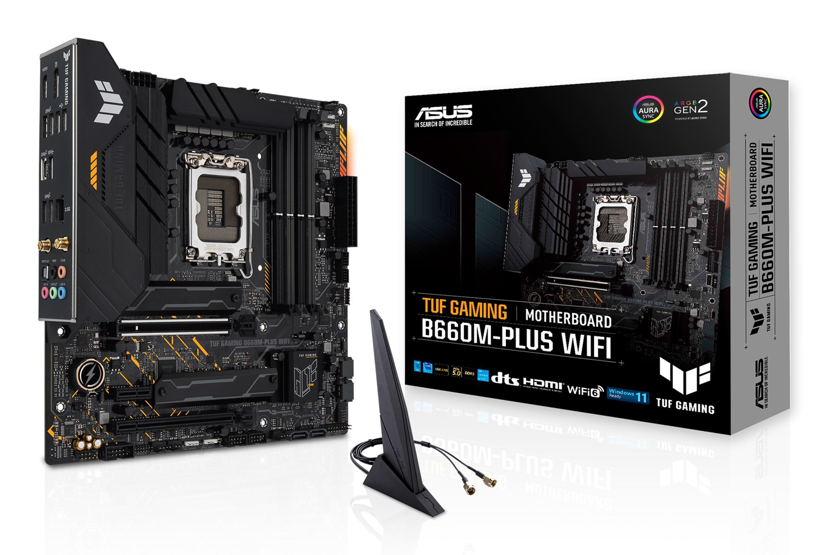 ASUS TUF GAMING B660M-PLUS WIFI Motherboard 90MB1AZ0-M1EAY0