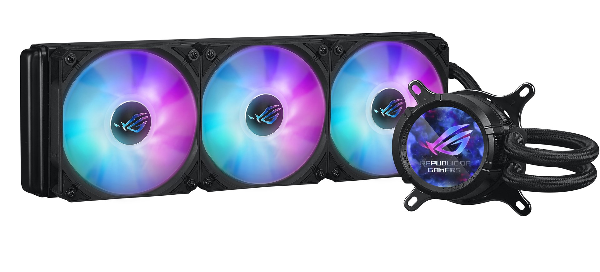 ASUS ROG STRIX LC III 360 ARGB Processor All-in-one liquid cooler 12 cm Black 90RC00W1-M0UAY0