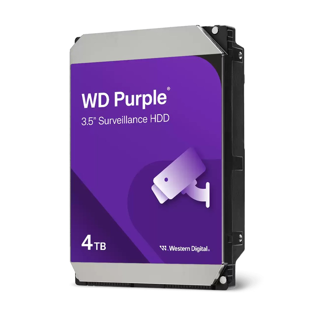 WD Western Digital Purple internal hard drive 4 TB 5400 RPM 128 MB 3.5" Serial ATA III WD44PURZ