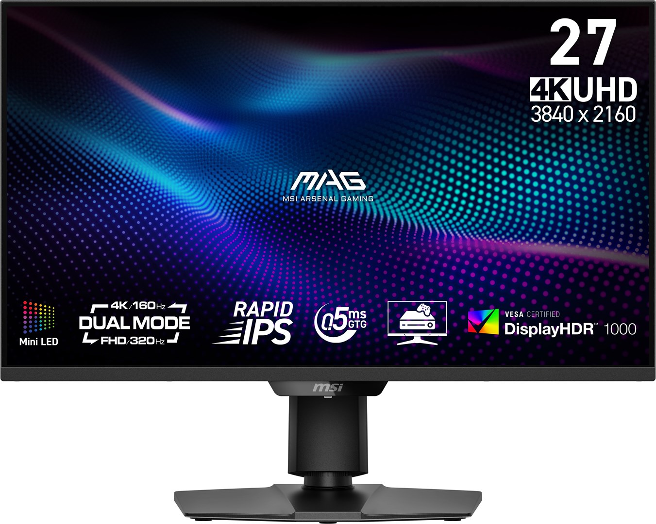 MSI MAG 274UPDFDE E16M Gaming monitor 9S6-3CF09H-012