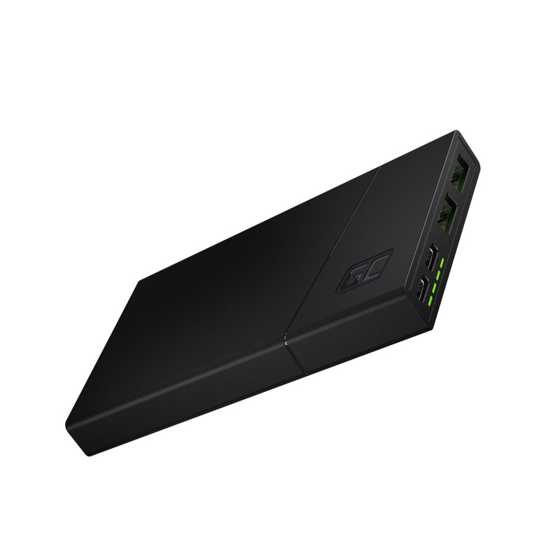 Green Cell PBGC02S power bank Lithium Polymer (LiPo) 10000 mAh Black Tablet