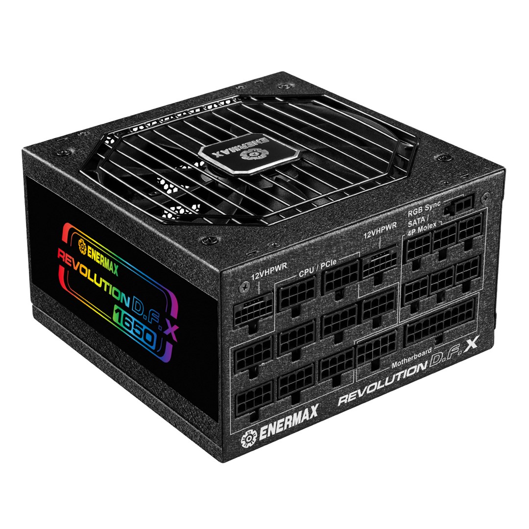 Enermax Revolution D.F.X 1650W PC power supply ERT1650EWT